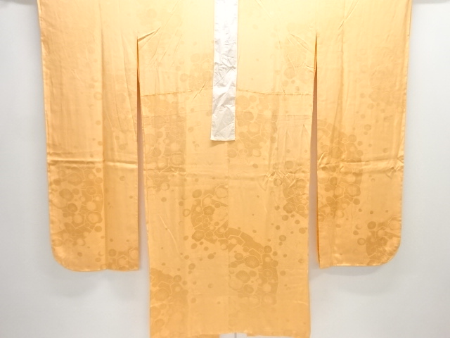 JAPANESE HITOE JUBAN FOR FURISODE / WOVEN UME BLOSSOM